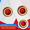 G128 2 Pack: DR Congo Congolese Flag | 3x5 Ft | Printed 150D Polyester - Indoor/Outdoor, Vibrant Colors, Brass Grommets, Quality Polyester, Much Thicker More Durable Than 100D 75D Polyester